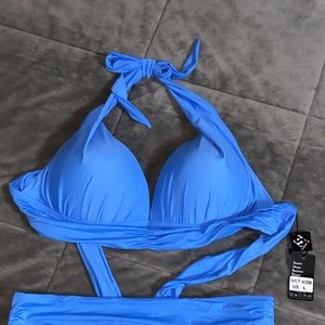 Swim !!! Blue Bathing suit!!